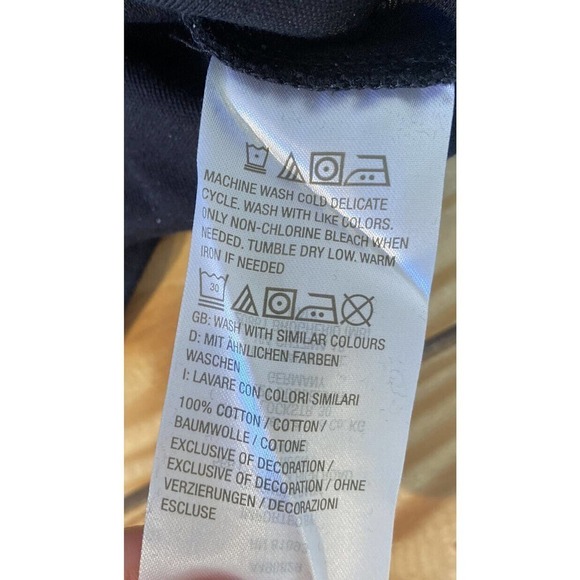 NEW Isaac Mizrahi Live Essentials Scoop Neck Tunic Size Medium Women’s Black - Picture 4 of 7